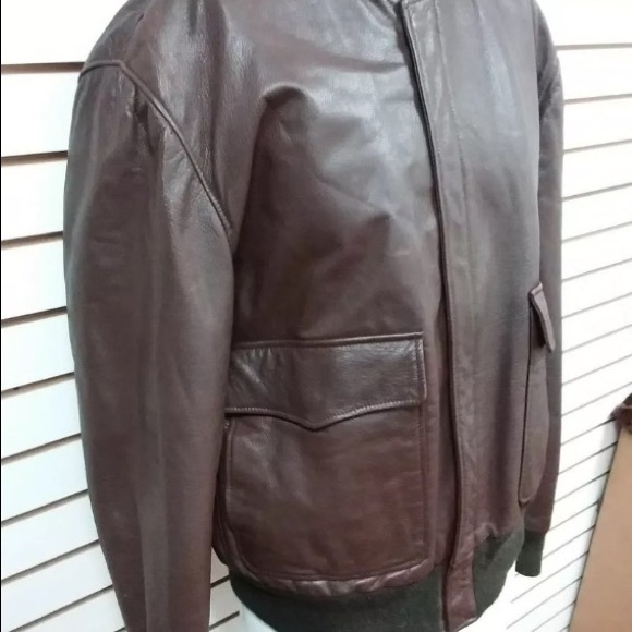 vintage armani leather jacket
